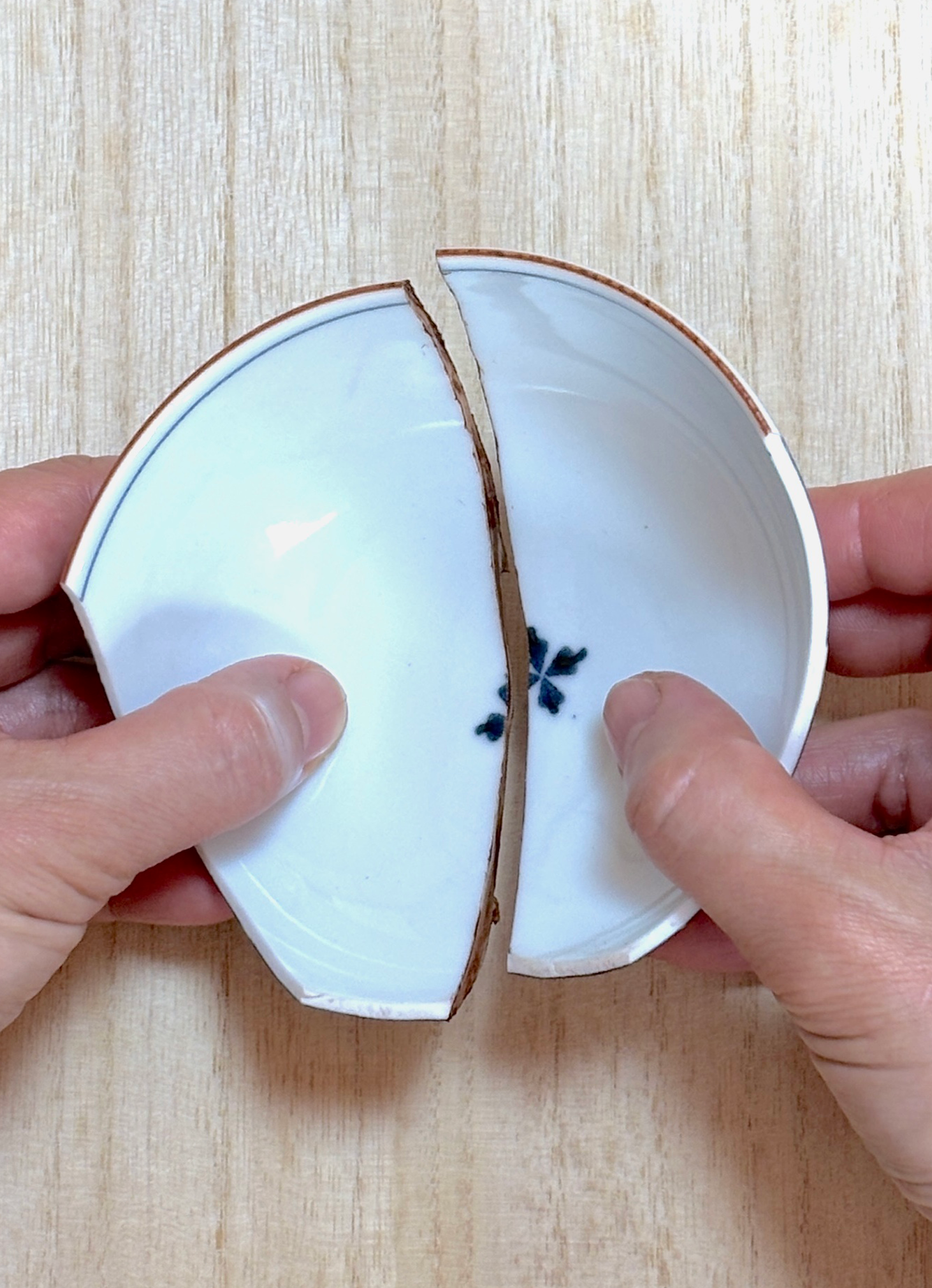 金継ぎの作業